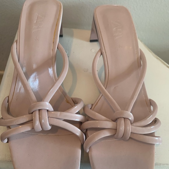 Zara light pink sandals - Picture 2 of 7